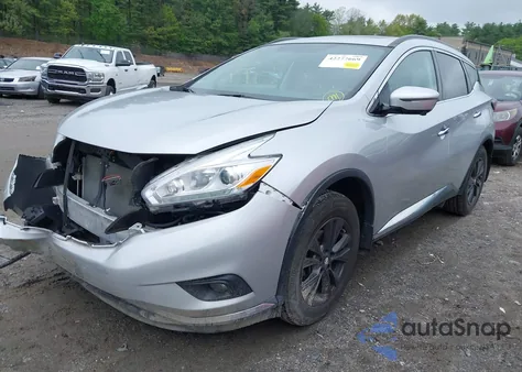 2017 Nissan Murano Sv из США, поврежденный, VIN 5N1AZ2MH1HN193274